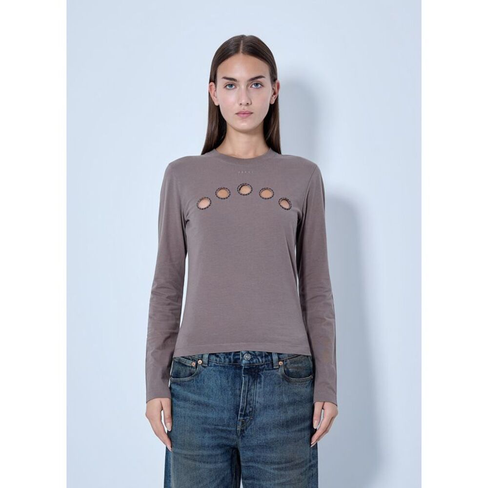 Marni Women Cut-Out Detail Long Sleeve Top